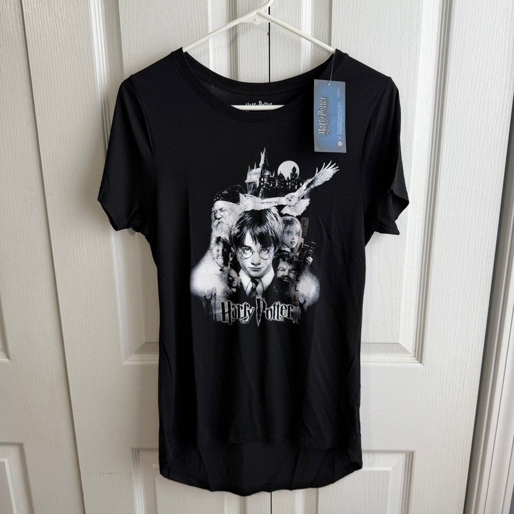 Harry Potter black short sleeve graphic tee size large